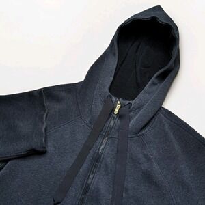 Lululemon Principal Dancer Full Zip Hoodie Sweater Sz 10 Heathered Black Womens